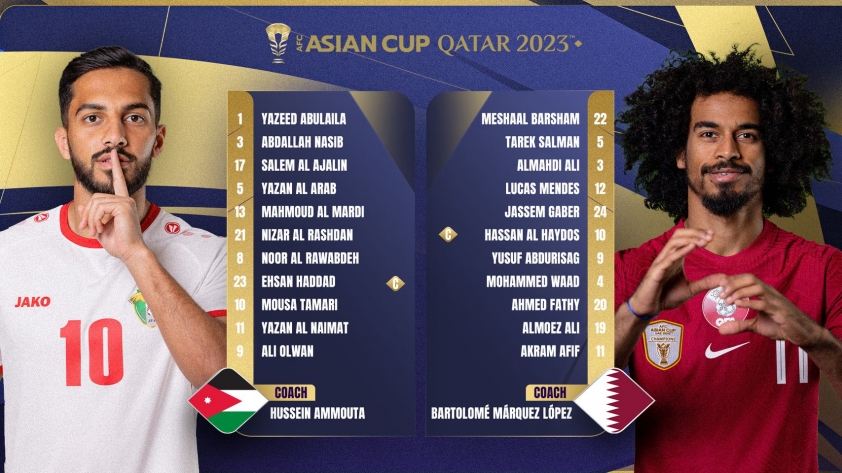 Trực tiếp Jordan vs Qatar: Tranh cúp vô địch Asian Cup 405258