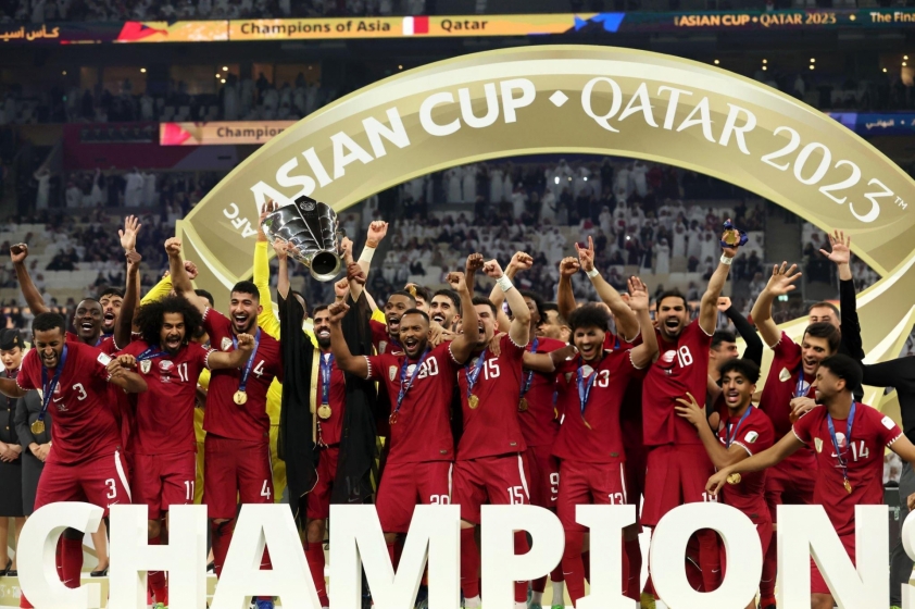 Qatar bảo vệ thành công chức vô địch Asian Cup nhờ hat-trick 11m 405298