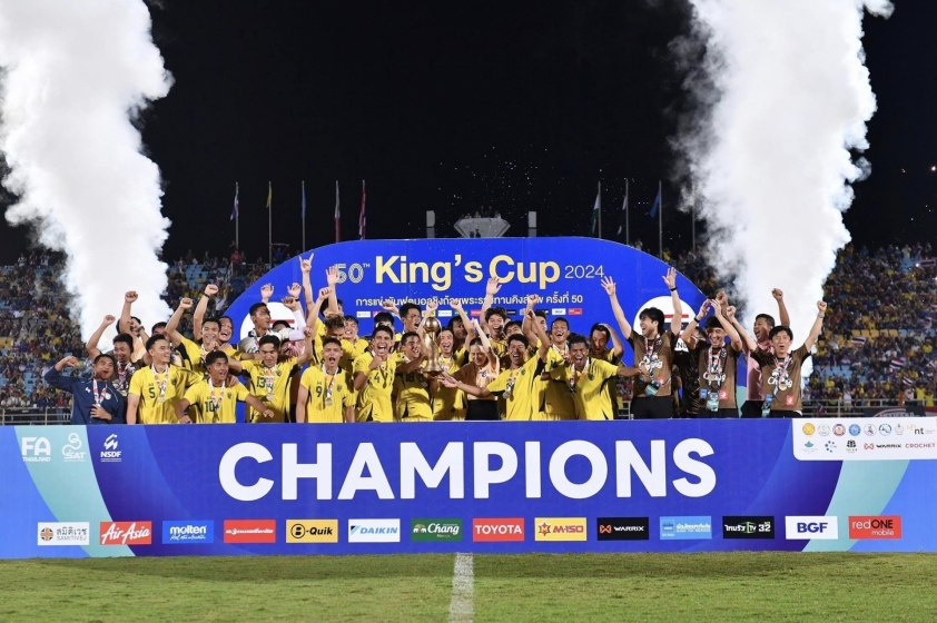 AFC bình luận về chức vô địch King's Cup của ĐT Thái Lan 542278