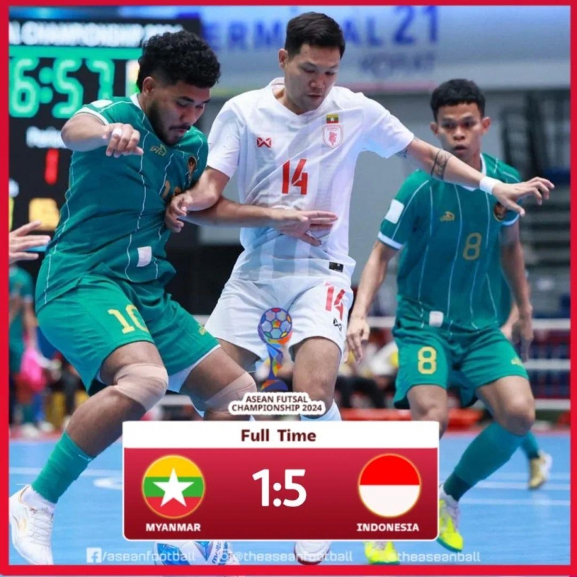 Indonesia vào bán kết với ngôi nhất bảng, chờ đấu ĐT futsal Việt Nam? 552792