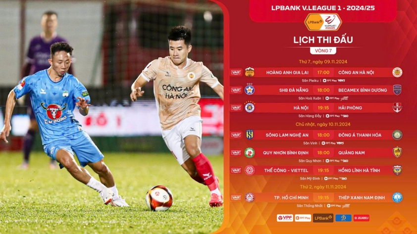 Vòng 7 V-League 2024/25: Cuộc đua đầy khốc liệt! 553826