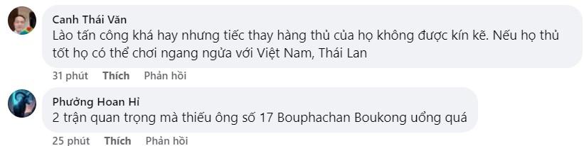 CĐM đồng loạt nhắn gửi 1 điều khi ĐT Lào bị loại khỏi AFF Cup 571252