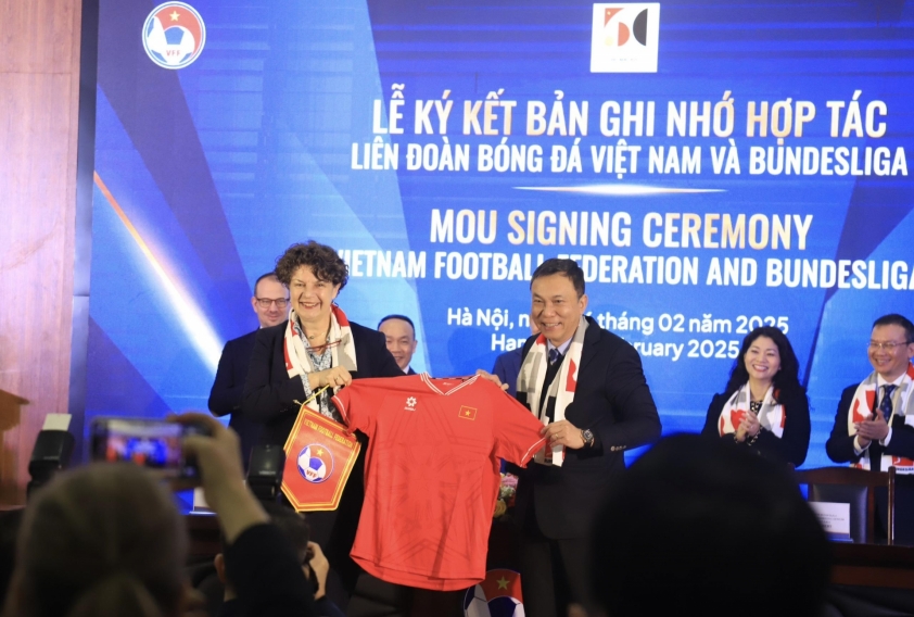 LĐBĐ Việt Nam tiếp tục hợp tác phát triển với Bundesliga 597779