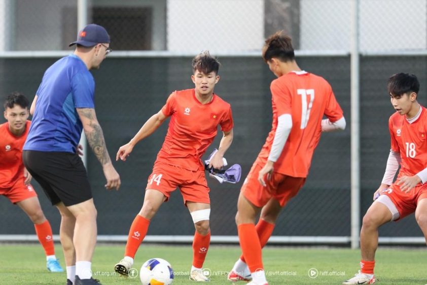 U17 Việt Nam tổng duyệt cho trận ra quân gặp Úc 615155