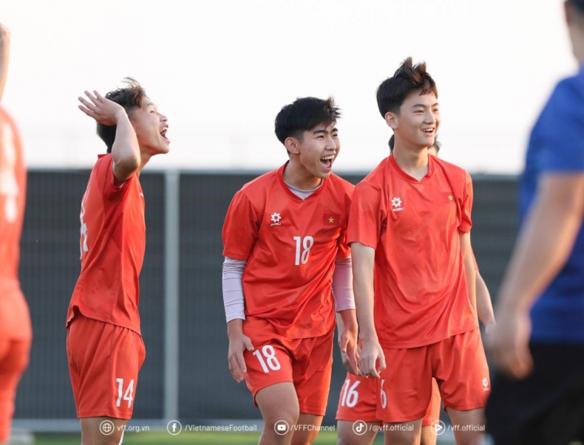 U17 Việt Nam tổng duyệt cho trận ra quân gặp Úc 615138