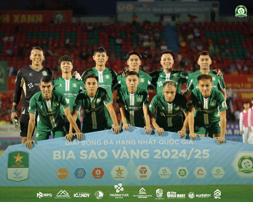 Hấp dẫn cuộc đua vô địch, trụ hạng vòng 18 giải hạng Nhất 632361
