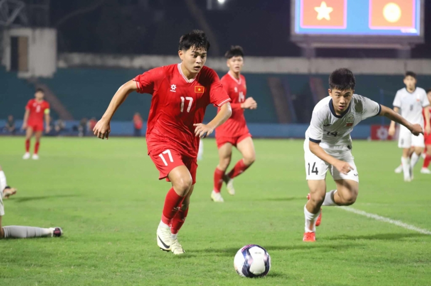 Chiến thắng đầy thuyết phục của U17 Việt Nam trước U17 Myanmar Hướng đến tấm vé vào vòng chung kết