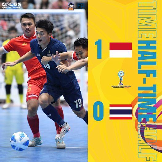 Trực tiếp futsal Thái Lan 0-1 Indonesia: Chưa có bàn gỡ hoà 554051