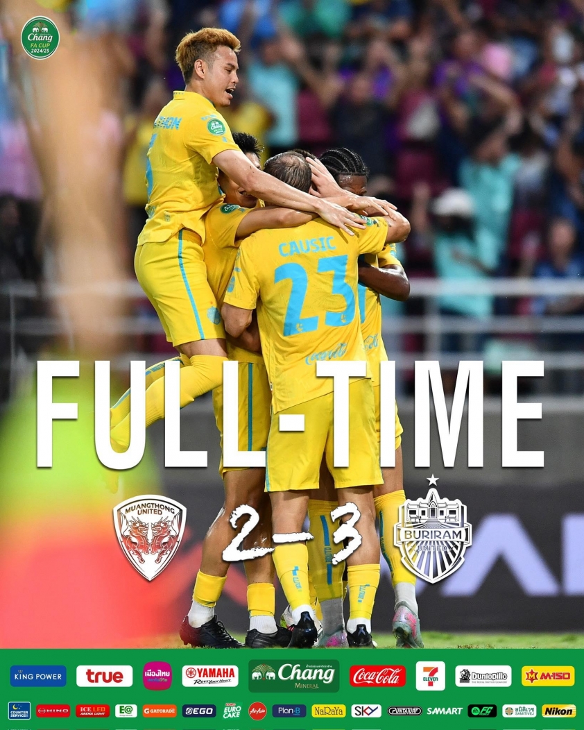 Buriram United lại vô địch sau khi đánh bại CAHN ở Shopee Cup 639667