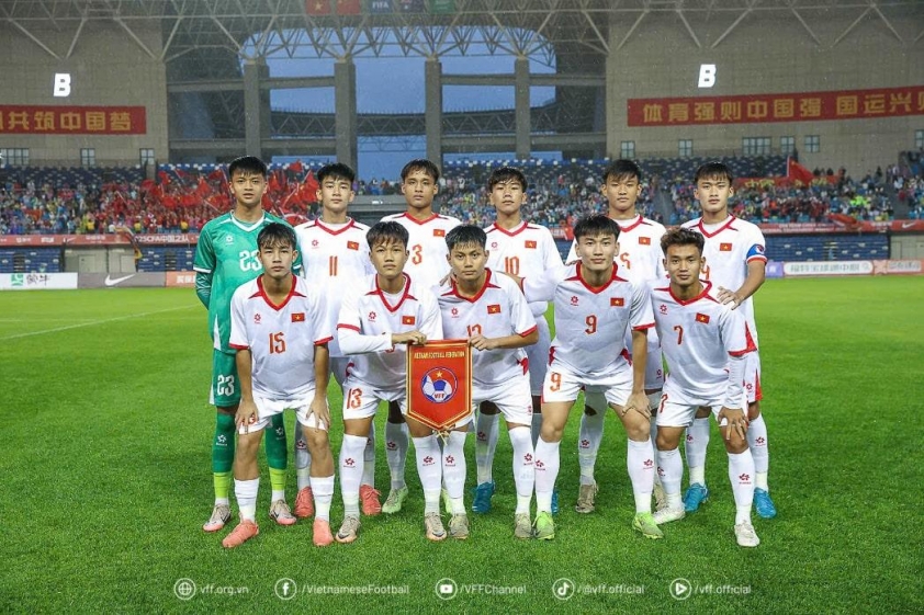 U16 Việt Nam thắng trận đầu tiên ở Trung Quốc 643295