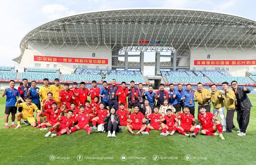 U16 Trung Quốc thắng đậm 5-2, Việt Nam giành hạng 3 ở giải giao hữu 643417