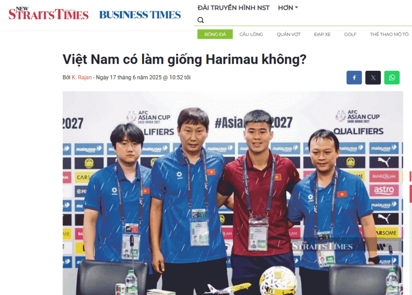 'ĐT Việt Nam có nhập tịch cầu thủ giống Malaysia?' 651870