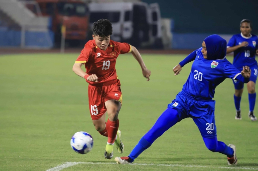 Trực tiếp Việt Nam 3-0 Maldives: Áp đảo hoàn toàn 657450