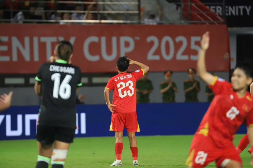 1 cầu thủ ĐT Việt Nam được chọn vào đội hình tiêu biểu ASEAN Cup nữ 2025 4 1 cầu thủ ĐT Việt Nam vào đội hình tiêu biểu Asean Cup nữ 697134