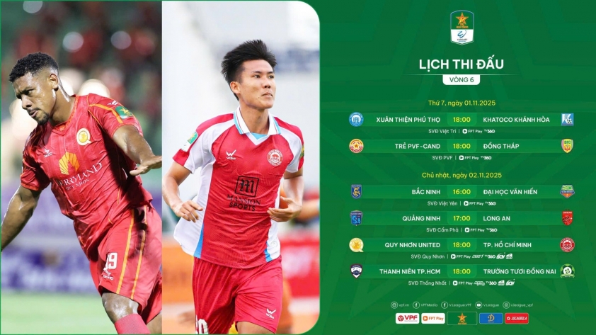 Đồng Nai có lấy lại ngôi đầu trước vòng 6 giải hạng Nhất? 3 v6-HNQG