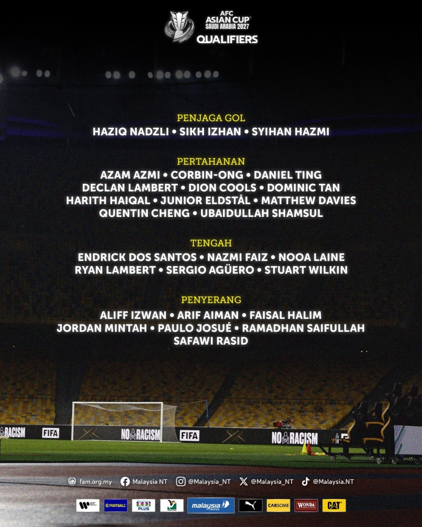 FIFA quyết định, Malaysia vẫn triệu tập 16 cầu thủ nhập tịch đối đầu Nepal 3 576870058_122152165028803027_6285873873632561315_n