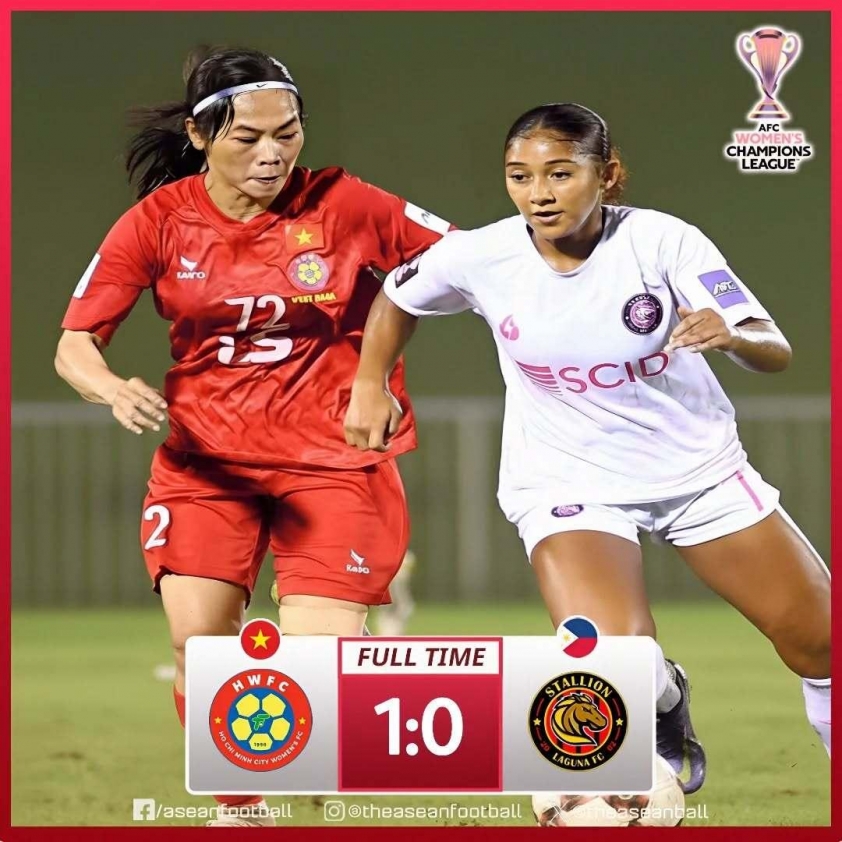 Huỳnh Như tỏa sáng, TPHCM I giành chiến thắng đầu tiên ở châu Á 6 Huỳnh Như lập siêu phẩm, TPHCM I thắng trận đầu tiên ở giải châu Á 740758