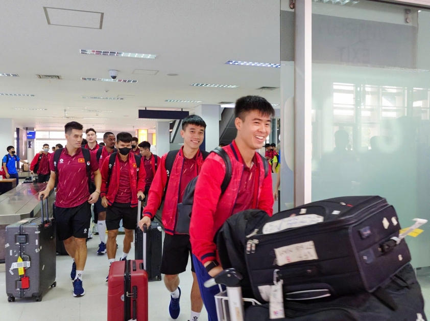 U22 Việt Nam đã có mặt ở Lào ngày 15/11 U22 Việt Nam đã có mặt ở Lào ngày 15/11