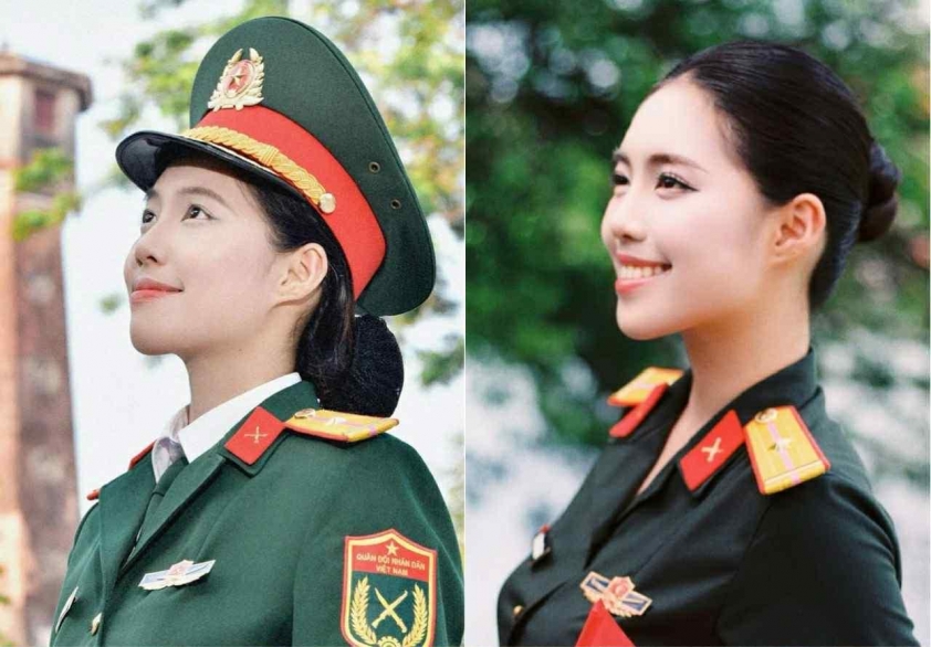 Hình ảnh Đình Bắc và á hậu quân nhân Châu Anh khiến dân mạng 'sốt xình xịch' 787412