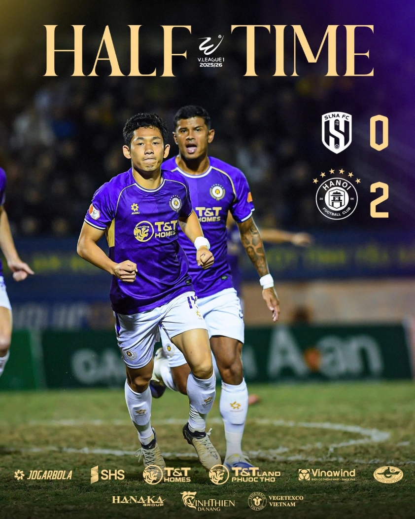 Trực tiếp SLNA 0-2 Hà Nội: Hùng Dũng nhận thẻ đỏ 787920