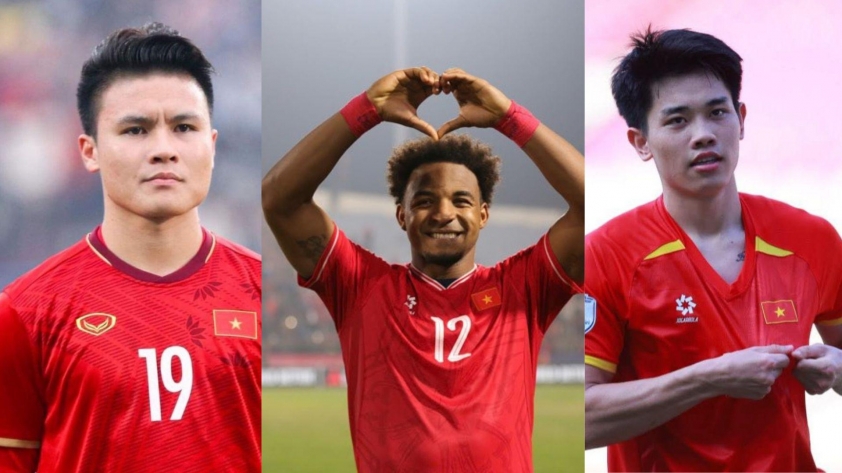 Đội hình tiêu biểu ĐT Việt Nam năm 2025