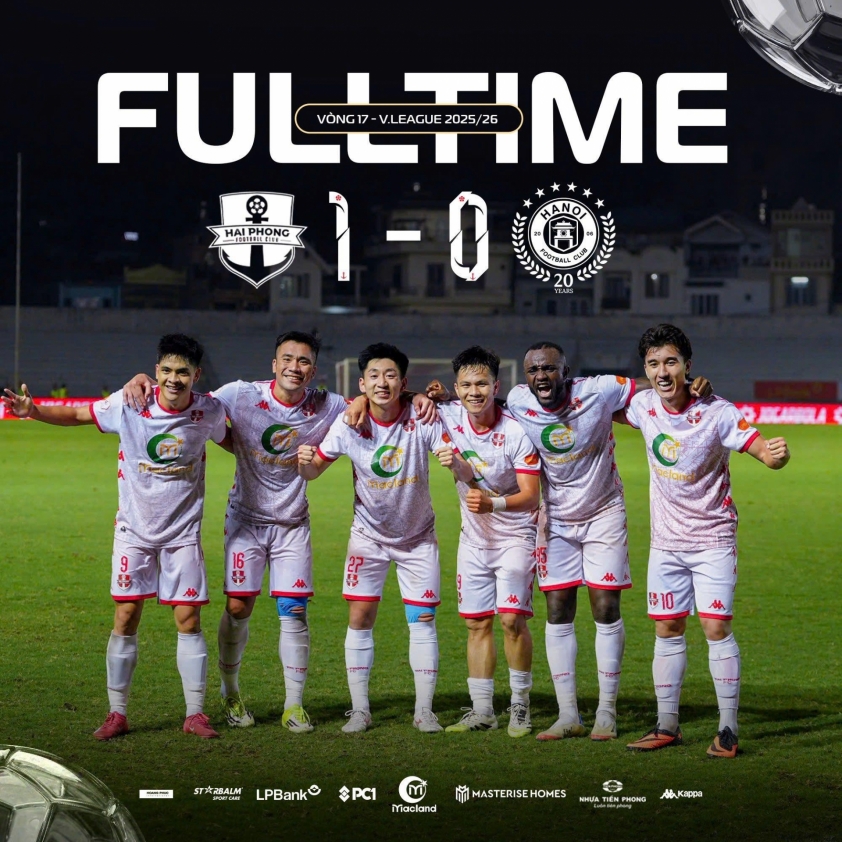 Trực tiếp Hải Phòng 1-0 Hà Nội: Khai thông bế tắc 816969