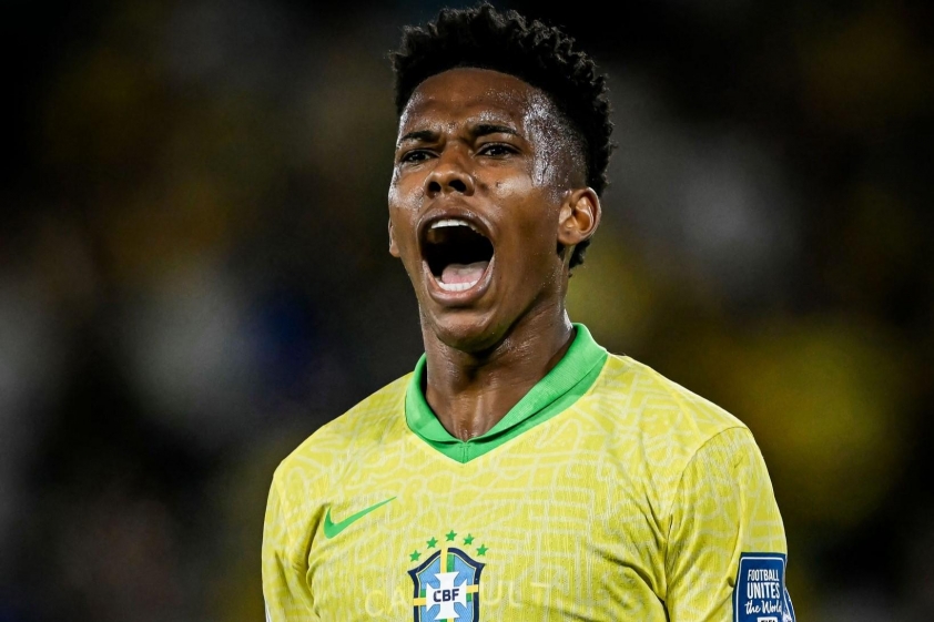 "Thần đồng Chelsea tỏa sáng với bàn thắng đầu tiên cho ĐT Brazil" 5 estevao-ghi-ban-brazil