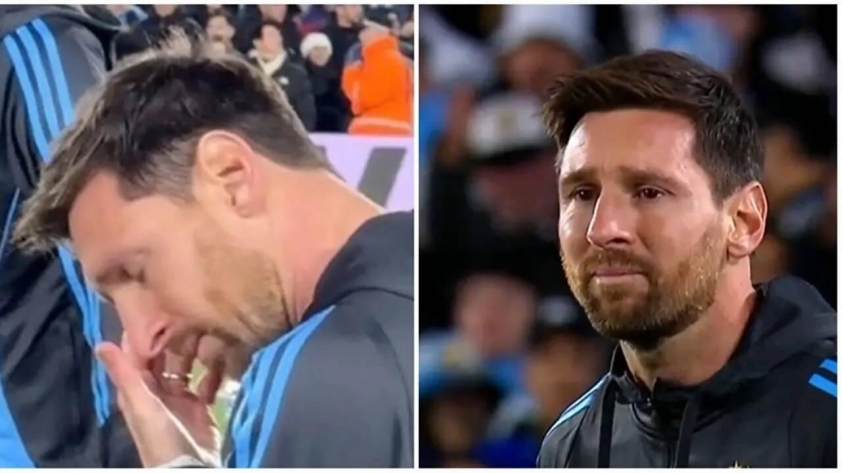 Messi xác nhận giã từ đội tuyển Argentina ở vòng loại World Cup 6 leo-messi-khoc-argentina