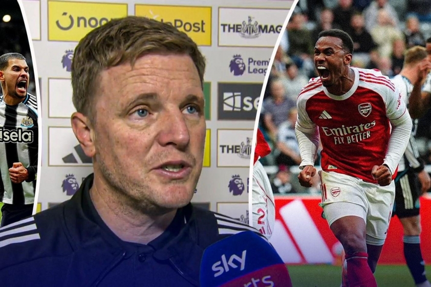 HLV Newcastle thừa nhận không thể chống đỡ khi Arsenal đá phạt góc 5 skysports-eddie-howe-newcastle_7
