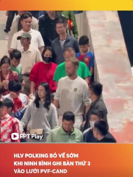 “HLV CAHN rời Ninh Bình sớm sau bàn thắng của Hoàng Đức” 5 'Do thám' Ninh Bình, HLV Polking của CAHN bỏ về sau khi Hoàng Đức ghi bàn 728754