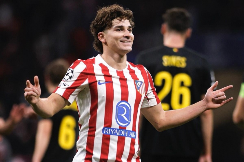 Julian Alvarez tiếp tục là đầu tàu của Atletico (Ảnh: CLB)