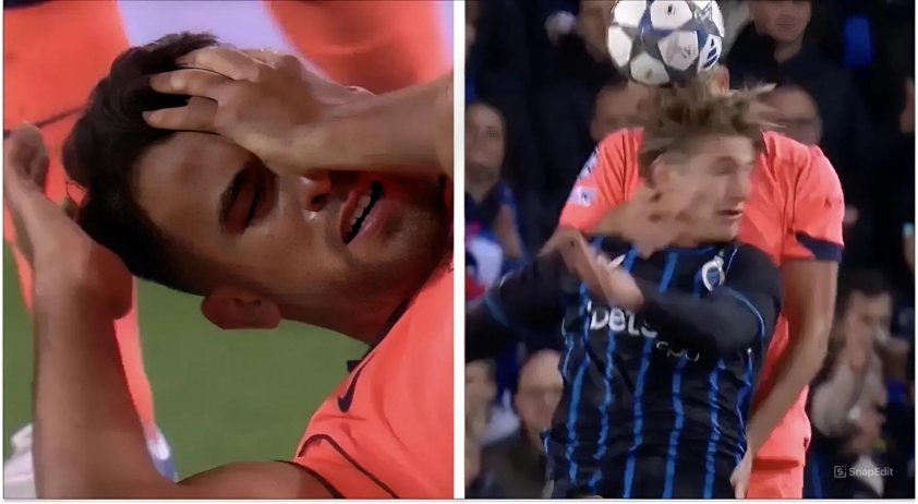 "Barcelona có thể mất trung vệ do chấn thương nặng" 4 tinh-huong-va-cham-rat-manh-dan-den-chan-thuong-cua-eric-garcia