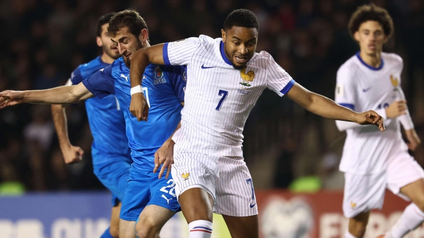 Pháp kết thúc vòng loại World Cup với thành tích bất bại 6 GettyImages-2246448068