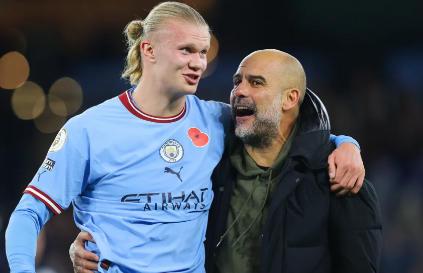 Haaland và Guardiola