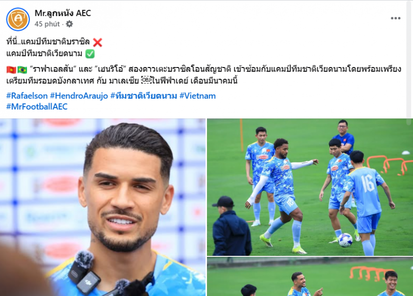 B&aacute;o Th&aacute;i Lan e sợ 'song s&aacute;t' Xu&acirc;n Son - Ho&agrave;ng H&ecirc;n, ĐT Việt Nam được so s&aacute;nh với ĐT Brazil