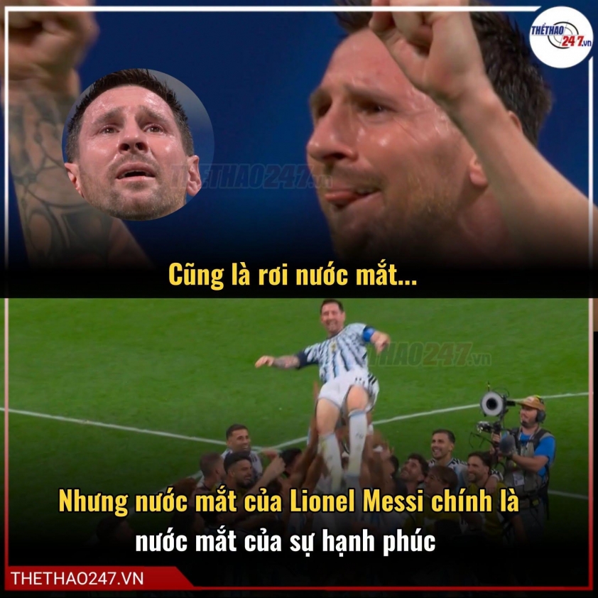 Messi rơi nước mắt, tuyên bố điều điên rồ sau chiến thắng Ai Cập 863820