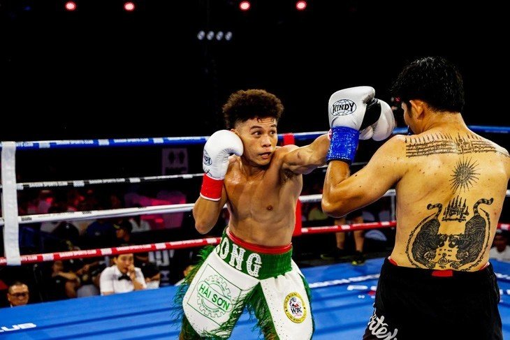 Knock-out võ sĩ Thái Lan, 'độc cô cầu bại' Việt Nam vô địch WBC châu Á 316134