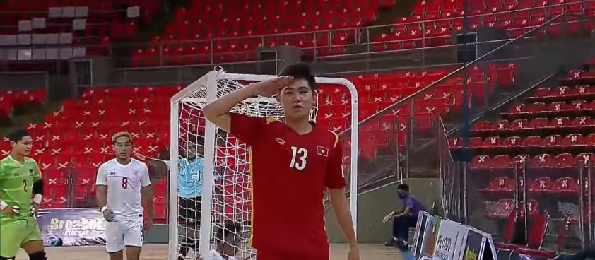 Trực tiếp futsal Việt Nam 1-0 Myanmar: Tỷ số được mở 124275