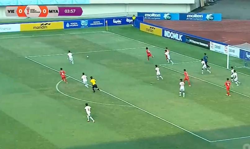 Trực tiếp U16 Việt Nam 0-0 U16 Myanmar: Nhập cuộc hứng khởi 489105