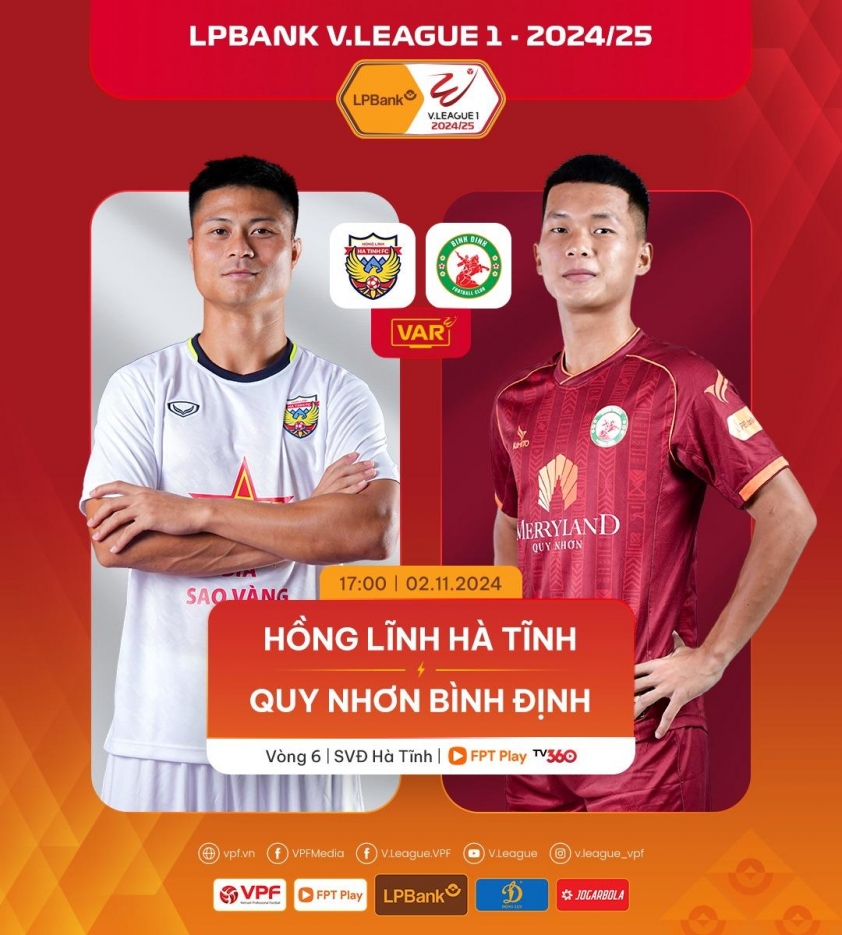 Trực tiếp Hà Tĩnh vs Bình Định, 17h00 hôm nay 2/11 550965