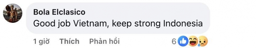 CĐV Đông Nam Á đồng loạt phản ứng khi Việt Nam thắng Indonesia 5-0 558408CĐV Đông Nam Á đồng loạt phản ứng khi Việt Nam thắng Indonesia 5-0 558408