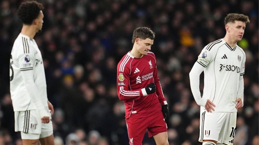 Florian Wirtz bất ngờ với bàn thắng hợp lệ, Liverpool tiếp tục đánh rơi điểm trước Fulham 773138