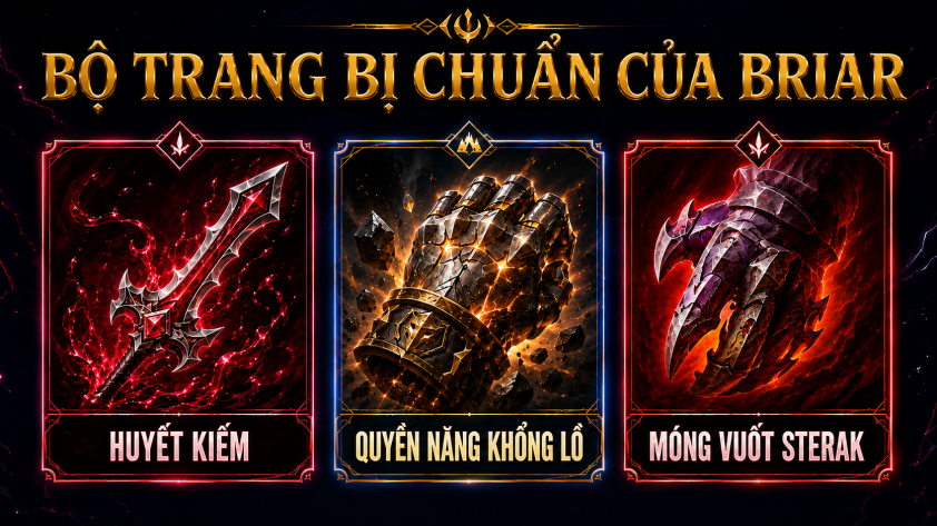 Cách chơi đội hình Briar reroll với cách đặt cực dị - ĐTCL mùa 17 844892