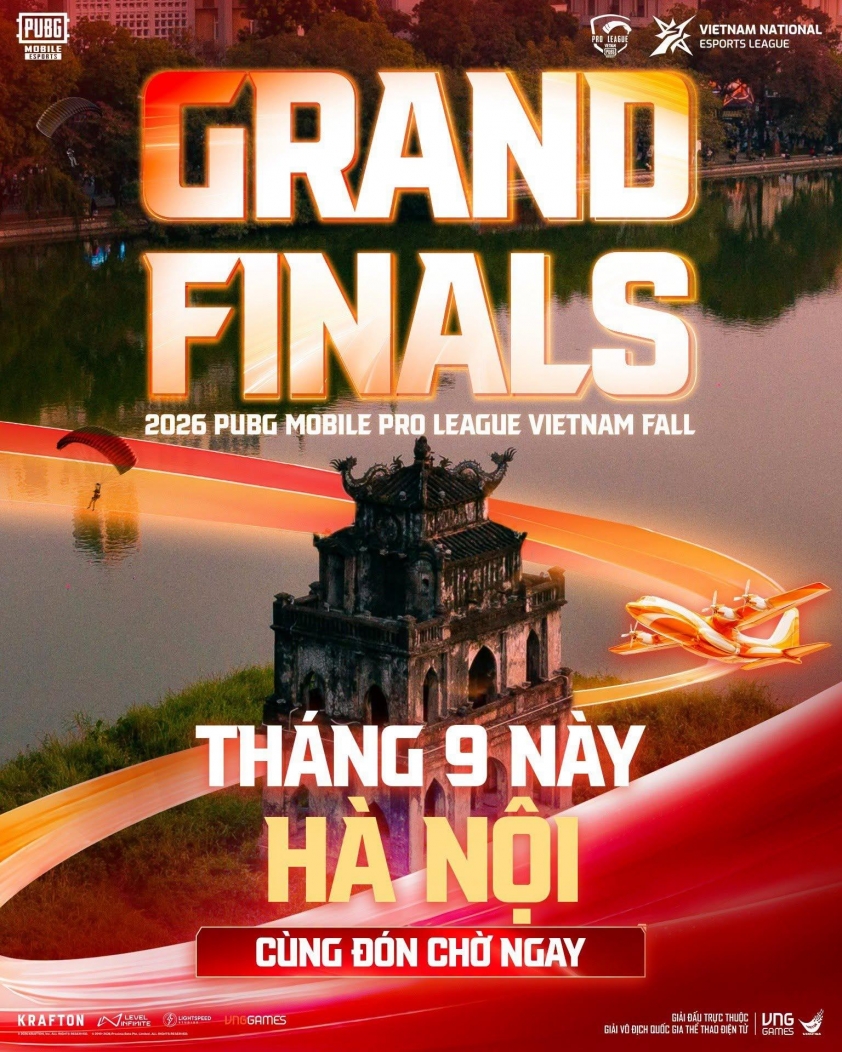 Hà Nội đăng cai Chung kết PMPL Vietnam Fall 2026, 16 đội tranh vé Đông Nam Á 889643