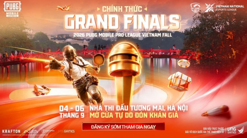 Hà Nội đăng cai Chung kết PMPL Vietnam Fall 2026, 16 đội tranh vé Đông Nam Á 889644