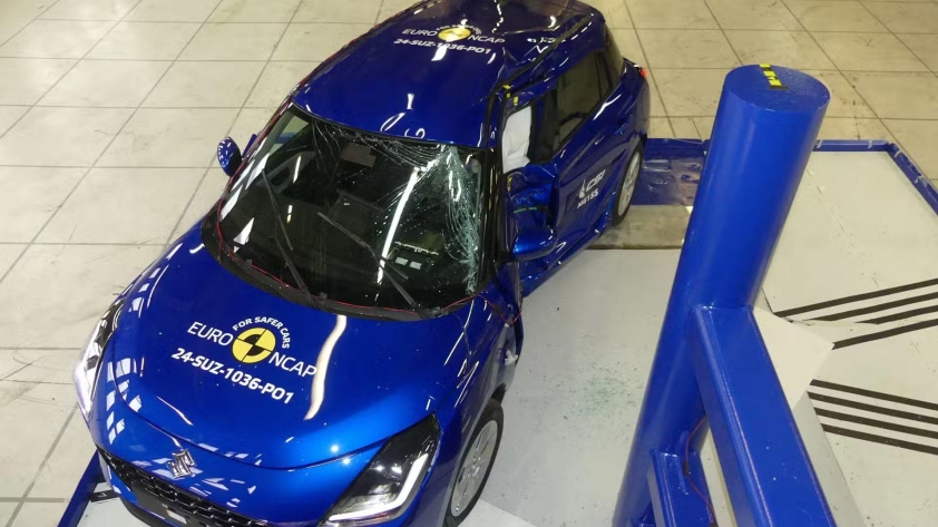 Suzuki Swift 2024 đạt kết quả bất ngờ trong thử nghiệm an toàn của Euro NCAP 496780