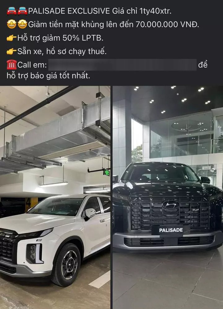 Hết thời chênh giá, Hyundai Palisade nhận ưu đãi