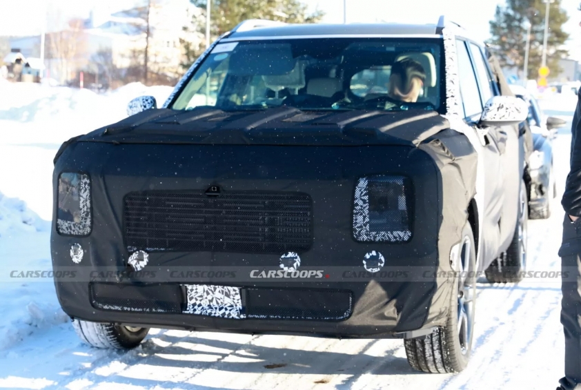 Hyundai Palisade thế hệ mới lần đầu rò rỉ thiết kế nội thất 409019