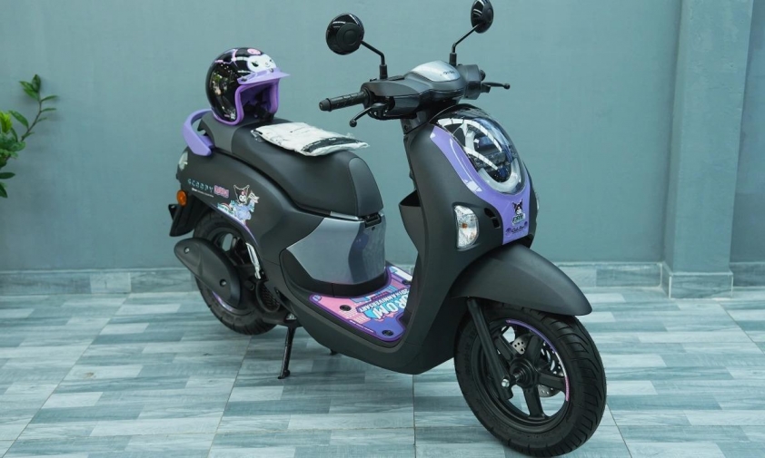 Honda-Scoopy-Kuromi