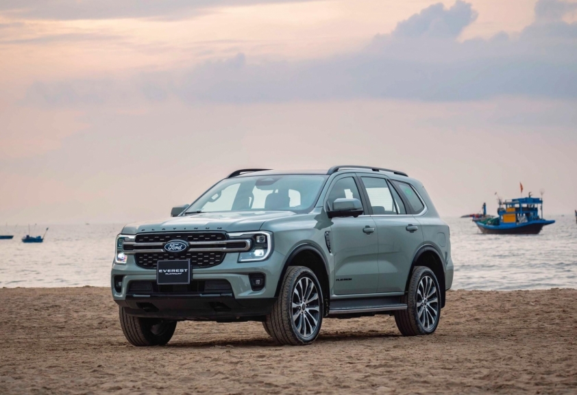 Ford Everest giữ vững ngôi vương trong cuộc đua doanh số xe SUV hạng D tháng 5/2026